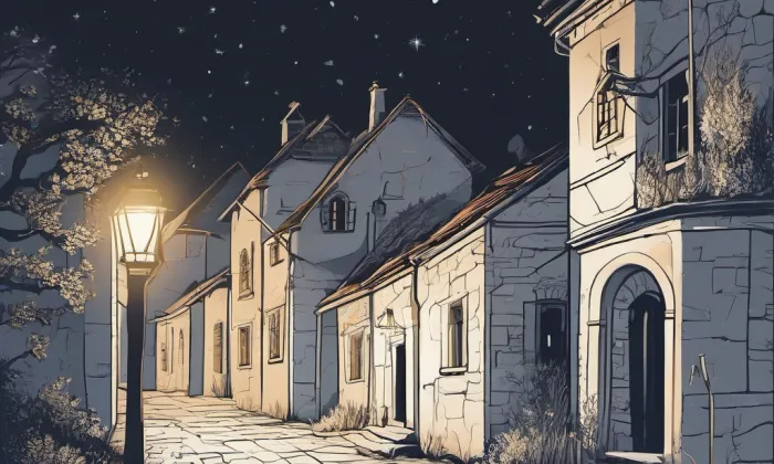 Kostel svatého Jana Křtitele a svatého Prokopa – noc