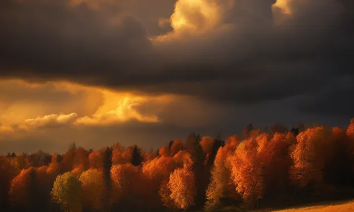 Kostel svatého Jana Nepomuckého (Šemanovice) – autumn