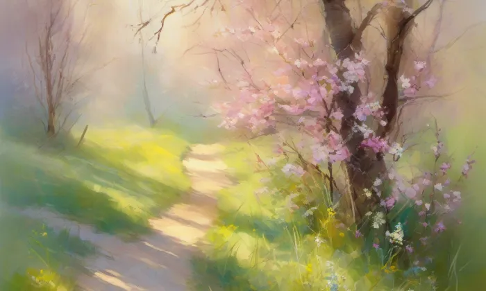 kostel svatého Jana Nepomuckého (Lány na Důlku) – spring