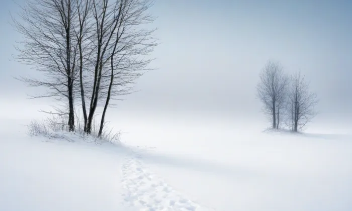 kostel svatého Jana Nepomuckého (Lány na Důlku) – winter