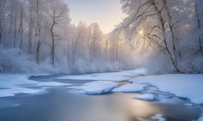 Kostel svatého Jana Nepomuckého (Omlenička) – winter