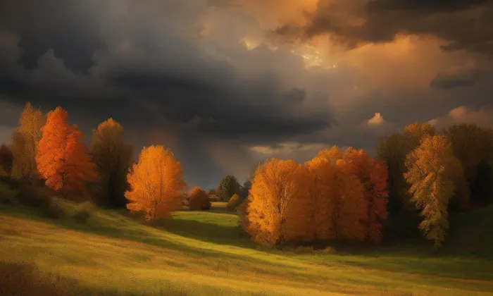 Kostel svatého Jana Nepomuckého (Rejšice) – autumn