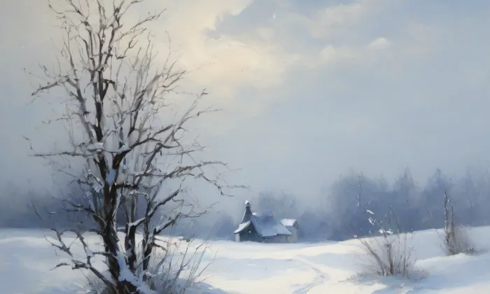 Kostel svatého Jana Nepomuckého (Rejšice) – winter