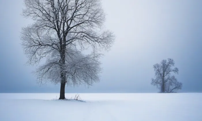kostel svatého Jeronýma v Křetíně – winter
