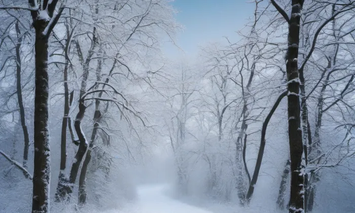 Kostel svatého Jiří (Bořitov) – winter