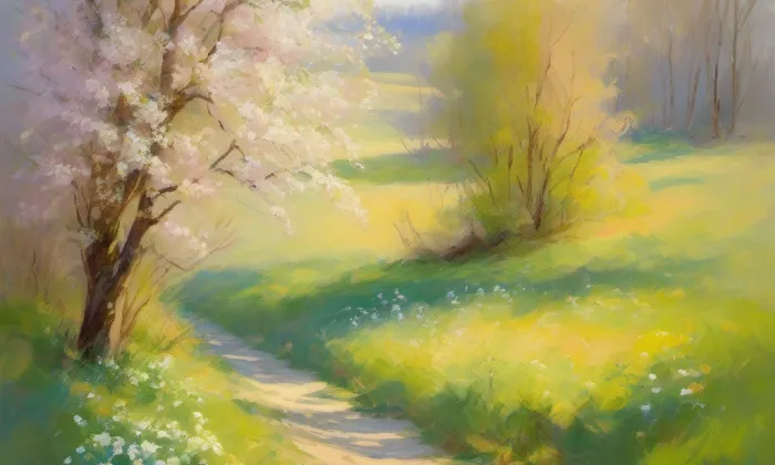 Kostel svatého Jiří (Chlum) – spring