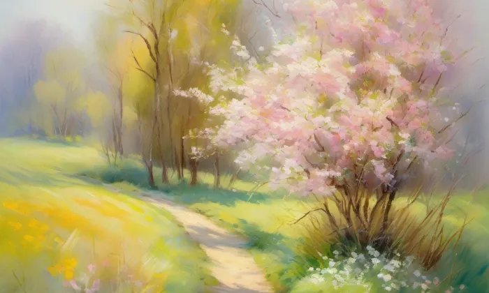 kostel svatého Jiří (Dolní Branná) – spring