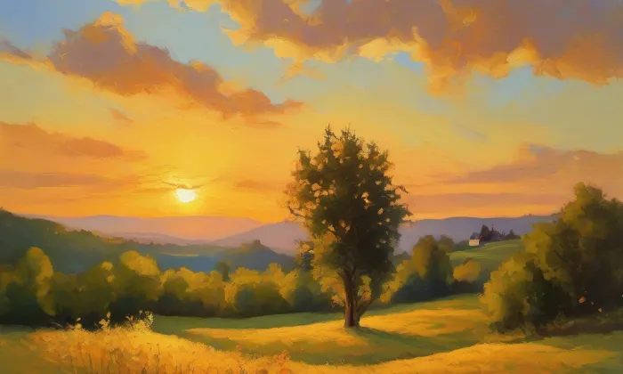 kostel svatého Jiří (Horní Slavkov) – summer