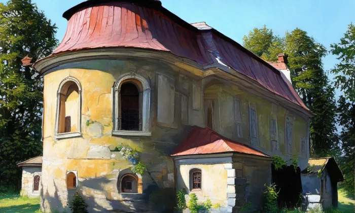 Kostel svatého Jiří (Krnsko) – historical