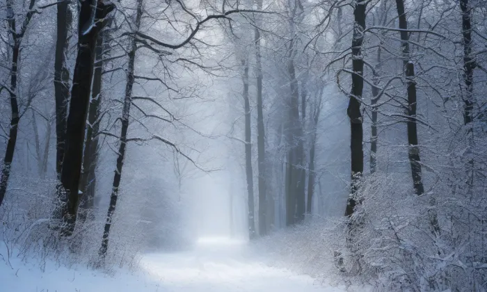 Kostel svatého Jiří (Libušín) – winter