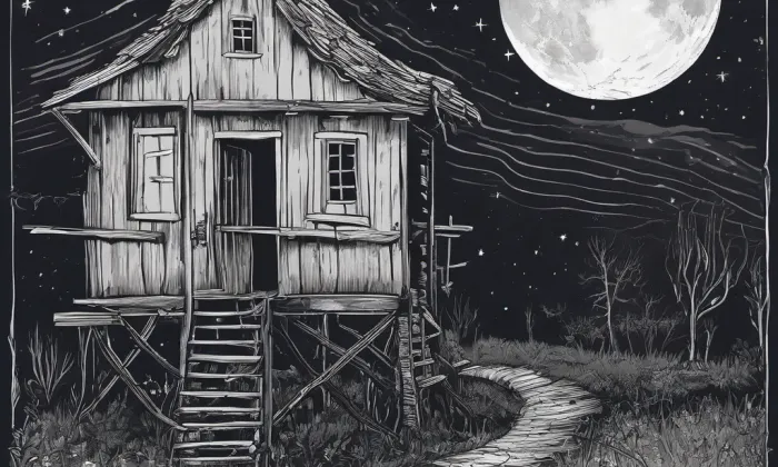 Kostel svatého Jiří (Malesice) – noc