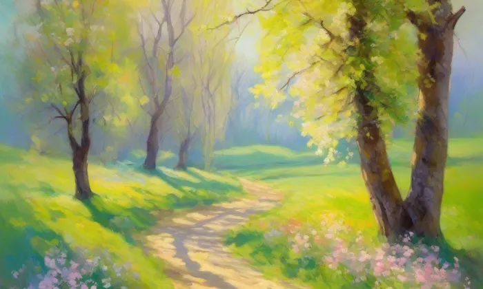Kostel svatého Jiří (Malesice) – spring