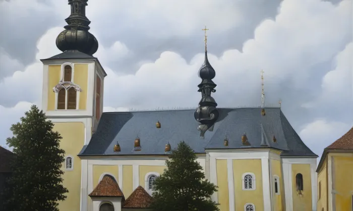 Kostel svatého Jiří (Moravičany) – historical