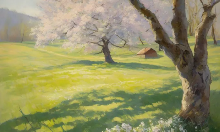 kostel svatého Jiří (Náklo) – spring