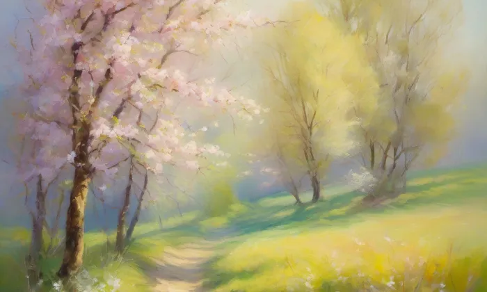 Kostel svatého Jiří (Přimda) – spring