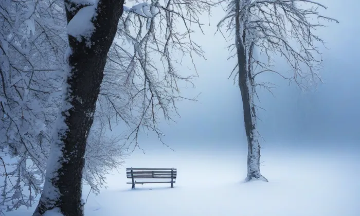 Kostel svatého Jiří (Přimda) – winter
