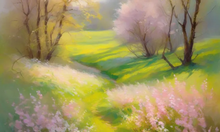 Kostel svatého Jiří (Panenský Týnec) – spring