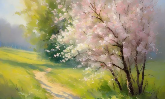 Kostel svatého Jiří (Pomezí) – spring