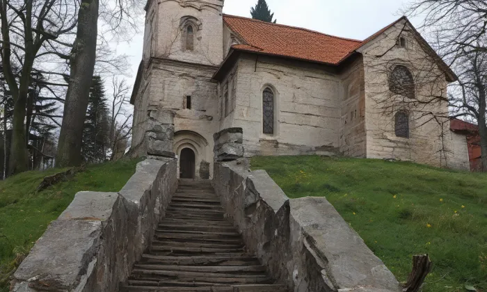 kostel svatého Jiří (Rudná) – historical