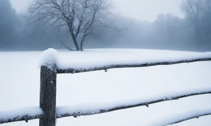 kostel svatého Jiří (Rudná) – winter