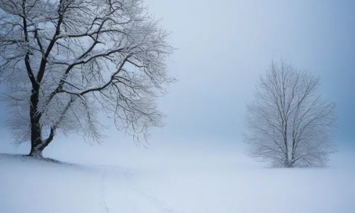 kostel svatého Jiří (Tři Bubny) – winter