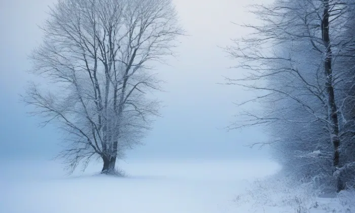 Kostel svatého Jiljí (Budislavice) – winter
