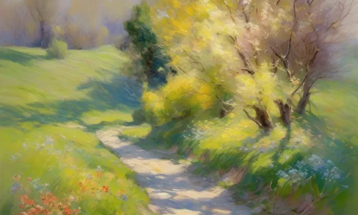Kostel svatého Jiljí (Dolánky nad Ohří) – spring