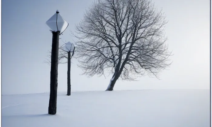 Kostel svatého Jiljí (Kostelní) – winter