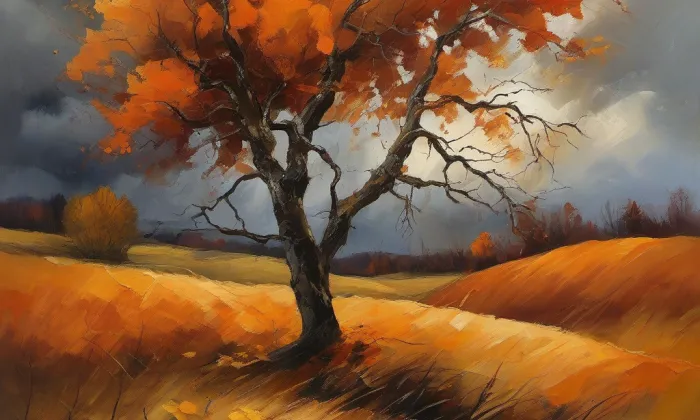 kostel svatého Jiljí (Libice nad Doubravou) – autumn