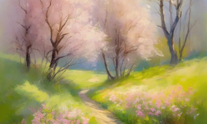 kostel svatého Jiljí (Libice nad Doubravou) – spring