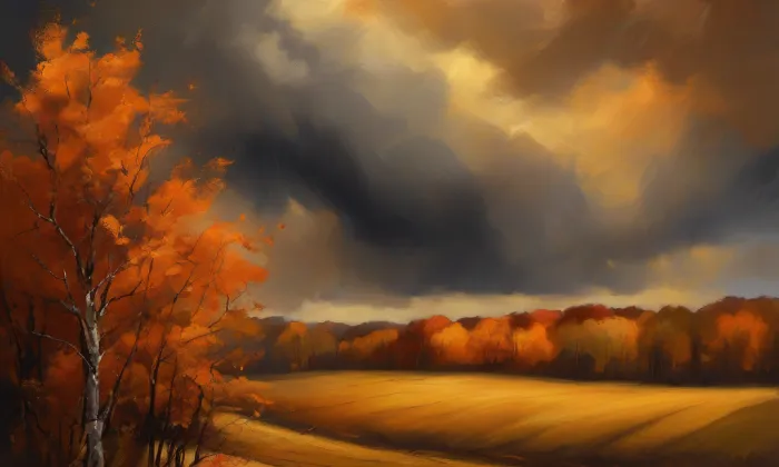 Kostel svatého Jiljí (Pardubičky) – autumn