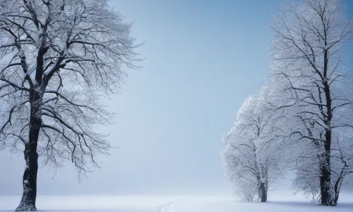 kostel svatého Jošta (Dolní Pertoltice) – winter