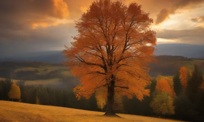 Kostel svatého Josefa (Chrudim II) – autumn