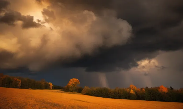 Kostel svatého Josefa (Senetářov) – autumn