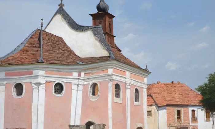 kostel svatého Kříže (Slavonice) – historical