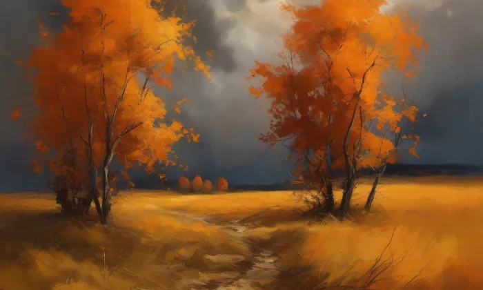 kostel svatého Leonarda – autumn