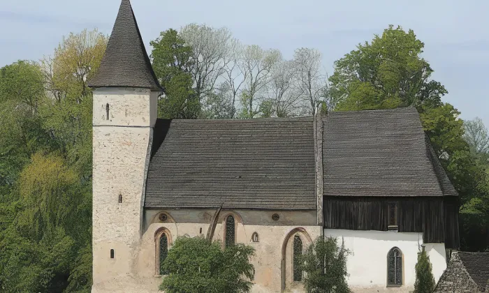 Kostel svatého Linharta (Lidéřovice) – historical