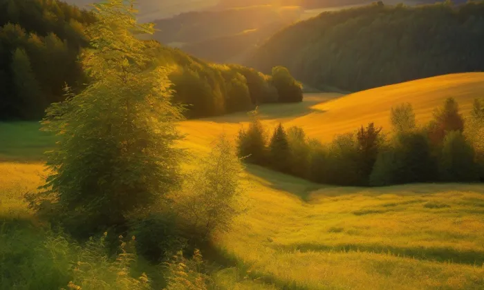 Kostel svatého Linharta (Lidéřovice) – summer