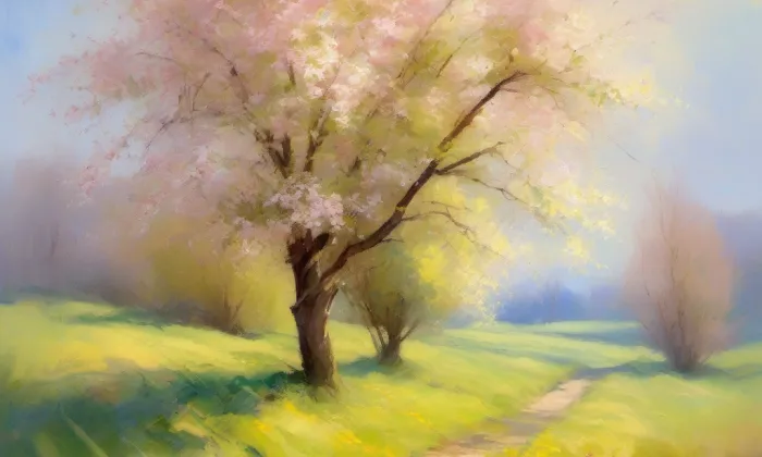 kostel svatého Martina (Bernartice) – spring