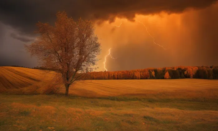 kostel svatého Martina (Frenštát pod Radhoštěm) – autumn