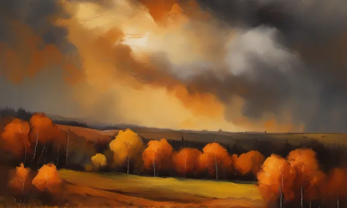 kostel svatého Martina (Kralice nad Oslavou) – autumn