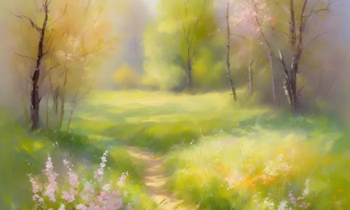 kostel svatého Martina (Lipová) – spring