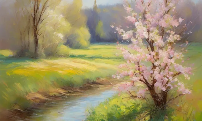 Kostel svatého Martina a Prokopa (Karlík) – spring