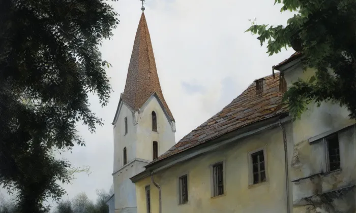 Kostel svatého Martina a Prokopa (Lobzy) – historical