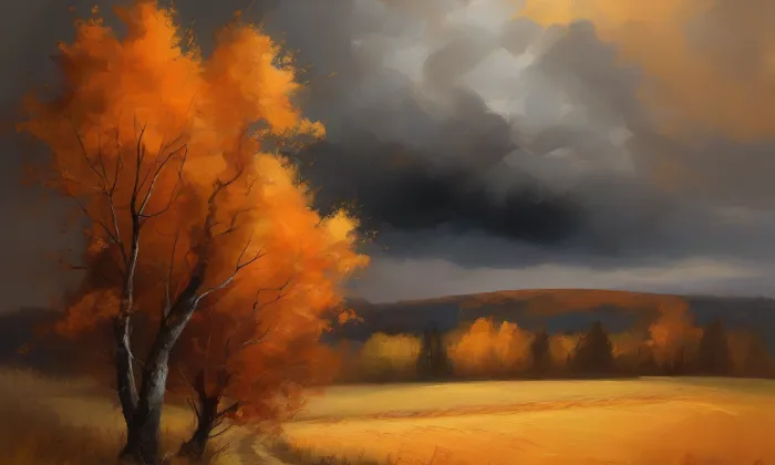 kostel svatého Matouše (Dolany) – autumn