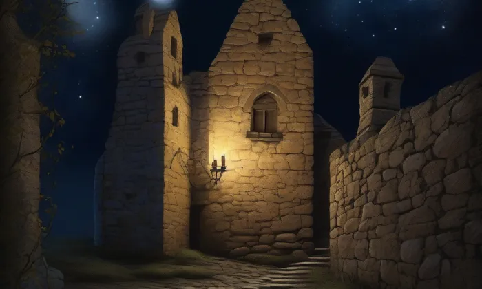 kostel svatého Matouše (Fryšava pod Žákovou horou) – noc