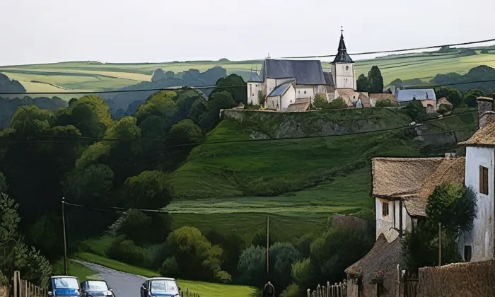 Kostel svatého Matouše (Hať) – historical