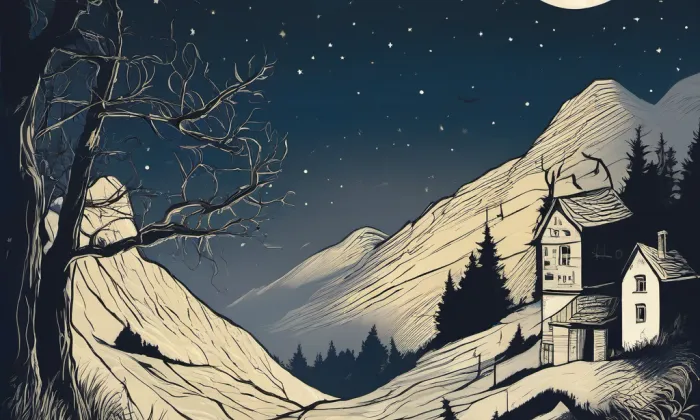 Kostel svatého Matouše (Hať) – noc