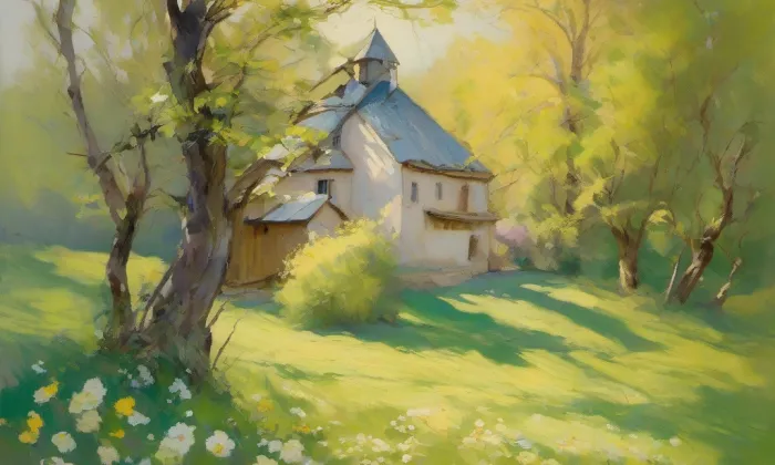 Kostel svatého Michaela archanděla (Řepiště) – spring