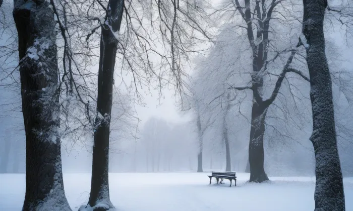 Kostel svatého Michaela archanděla (Kujavy) – winter